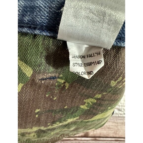 PRPS by Donwan Harrell distressed selvedge jeans size 33 color Indigo - Picture 4 of 8